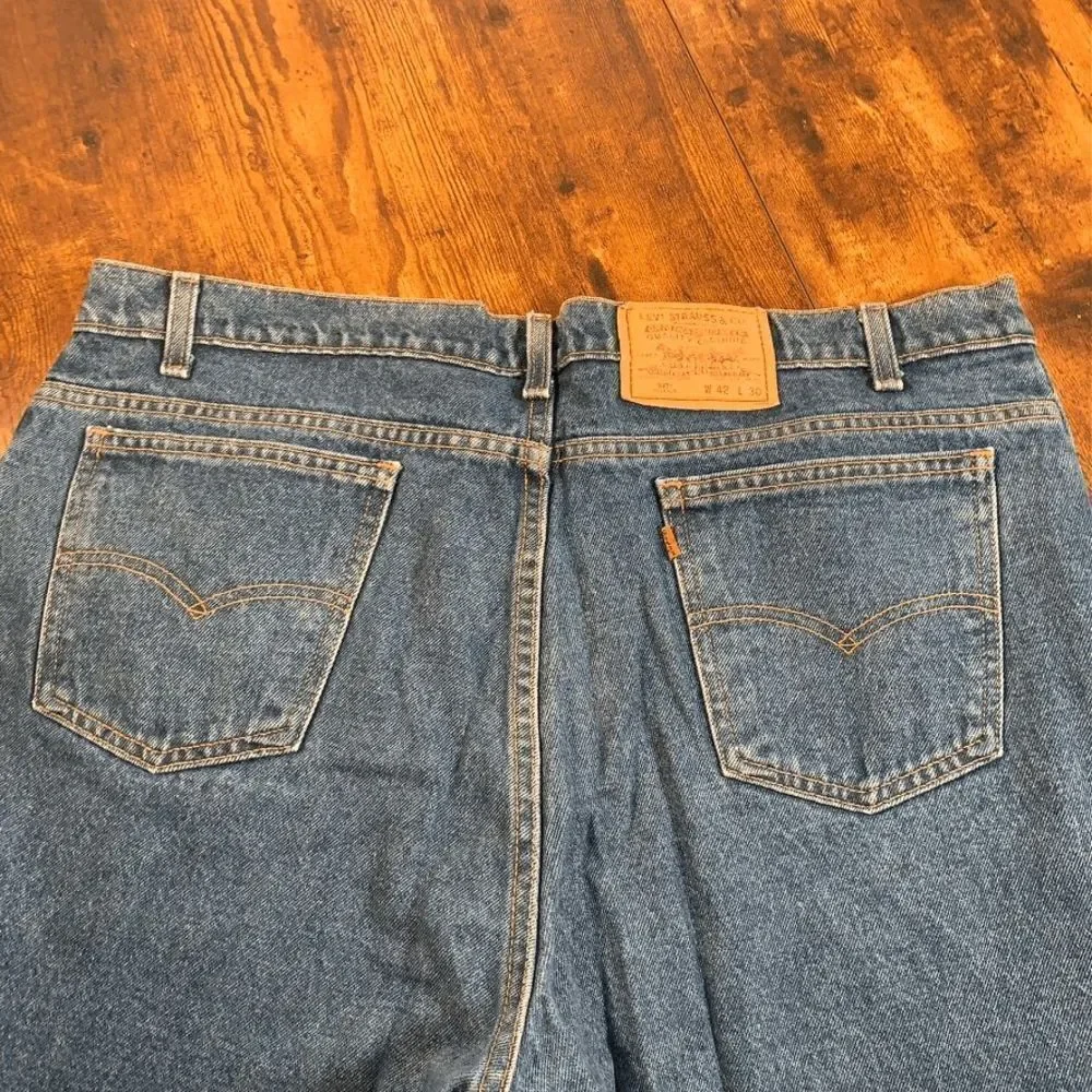 Vintage Levi’s Orange Tab 517‎ Relaxed USA 0793 Made Jeans Sz 42X30 (40X30 READ)